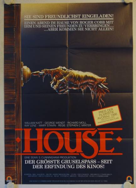 House original release german movie poster